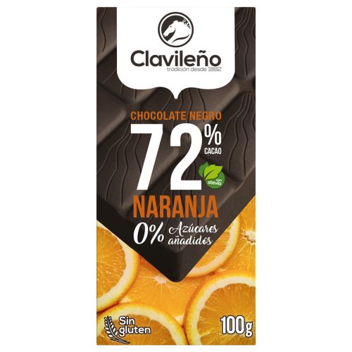 Chocolate Naranja - Dunkle Schokolade 72% Kakao mit Orangen 