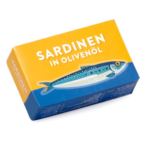 Sardinas en aceite - Kleine Sardinen in Olivenöl, per Hand eingelegt 