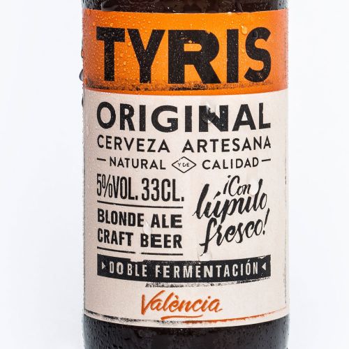 TYRIS Original Cerveza Artesanal Blonde Ale 330ml 