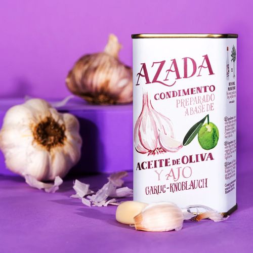 Natives Olivenöl Extra AJO - mit frischem Knoblauch aromatisiert 225ml 