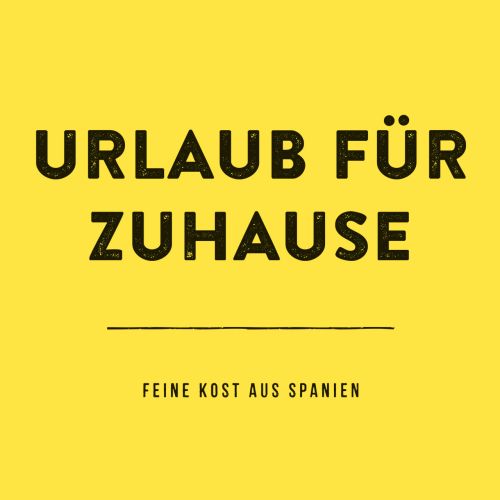 URLAUB FÜR ZUHAUSE - Präsentbox mit Sangría und sommerlichen Tapas 